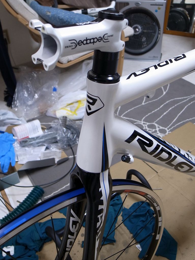 YUKI氏のバイクを組む