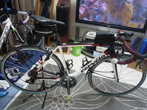 Cervelo R3にマッドガード
