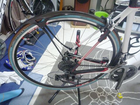 Cervelo R3にマッドガード