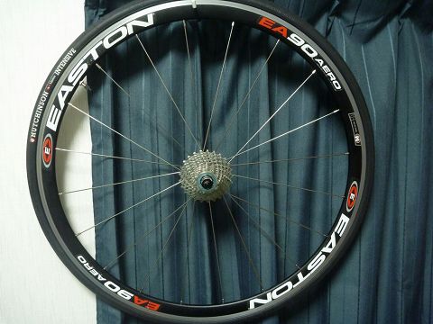 EASTON EA90AERO チューブレス化完成