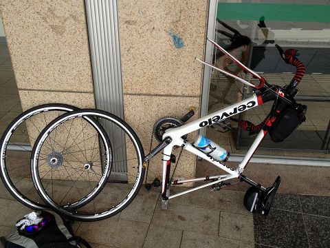 神戸発坂出輪行→今治120km