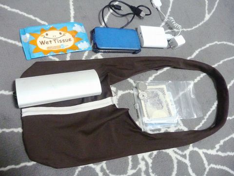 瀬戸内ツアー持参品