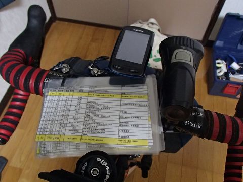 BRM1006関東一周600kmの準備