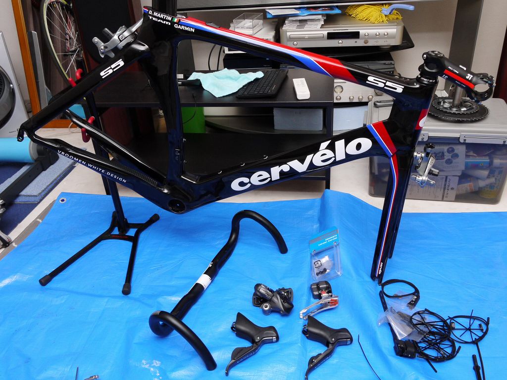 Cervelo S5 Team 2012 組立 その3