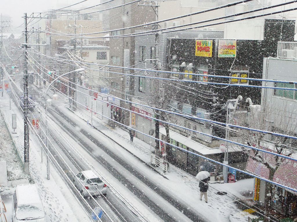横浜も凄い大雪