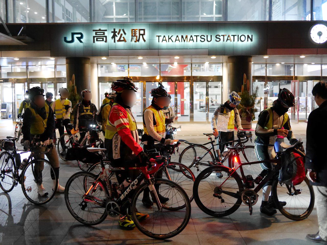 2015/1/3 BRM103高松400はDNS。ばっきーの2日連続18切符の旅