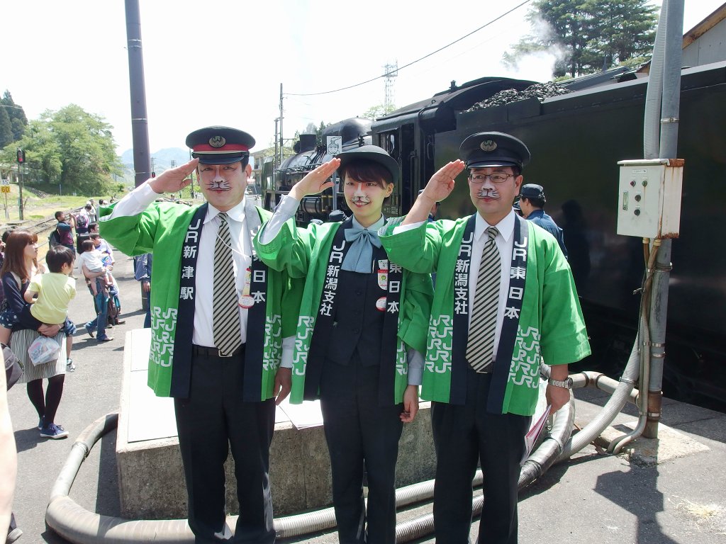 2015年の新潟合宿「SL見たら満足してしまった」