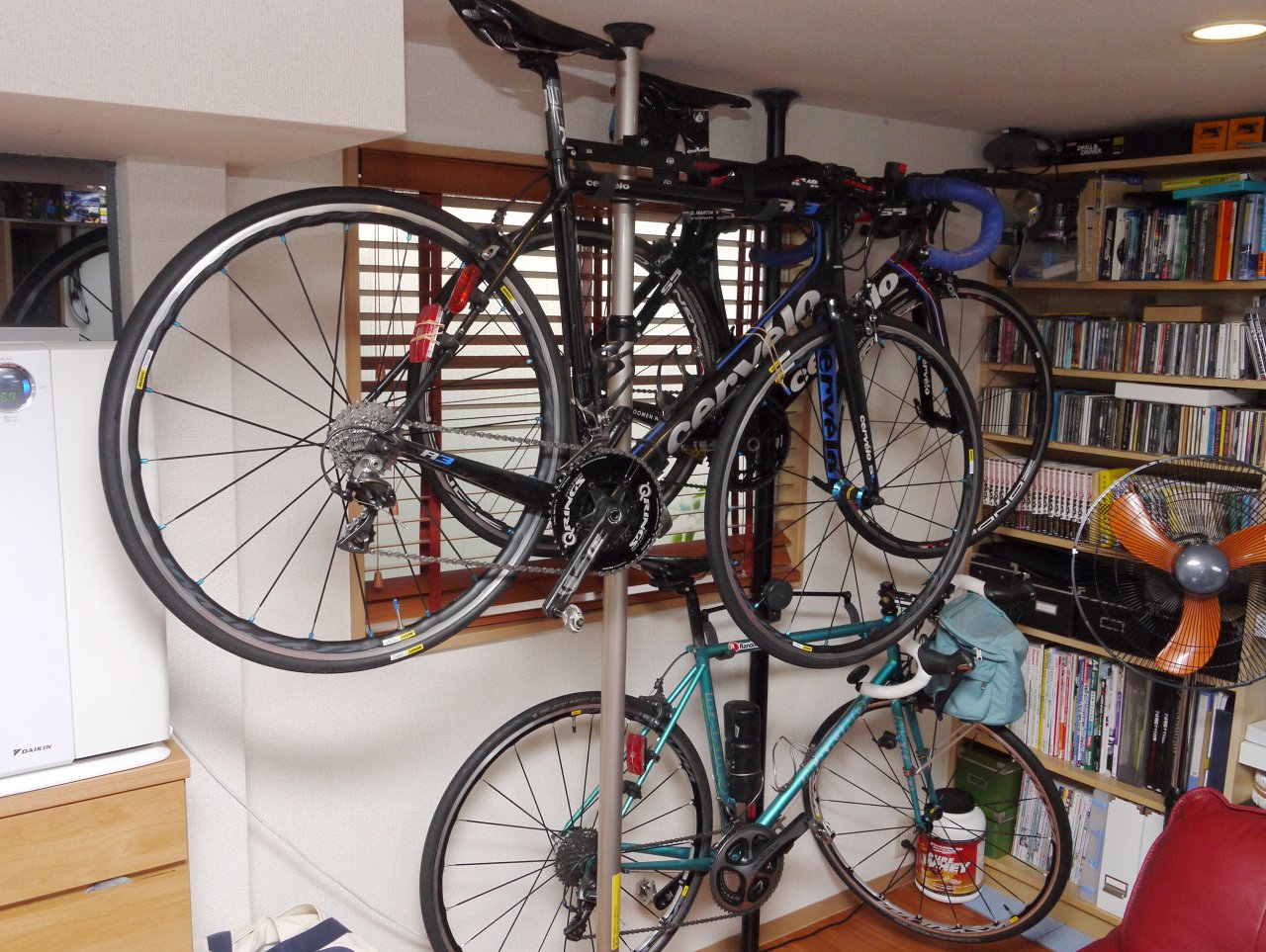 自転車に乗らない日常にスイッチが切り替わってる