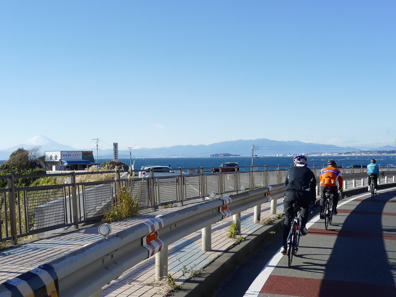 2016/12/17 三浦デブ練135km ～絶好の自転車日和～