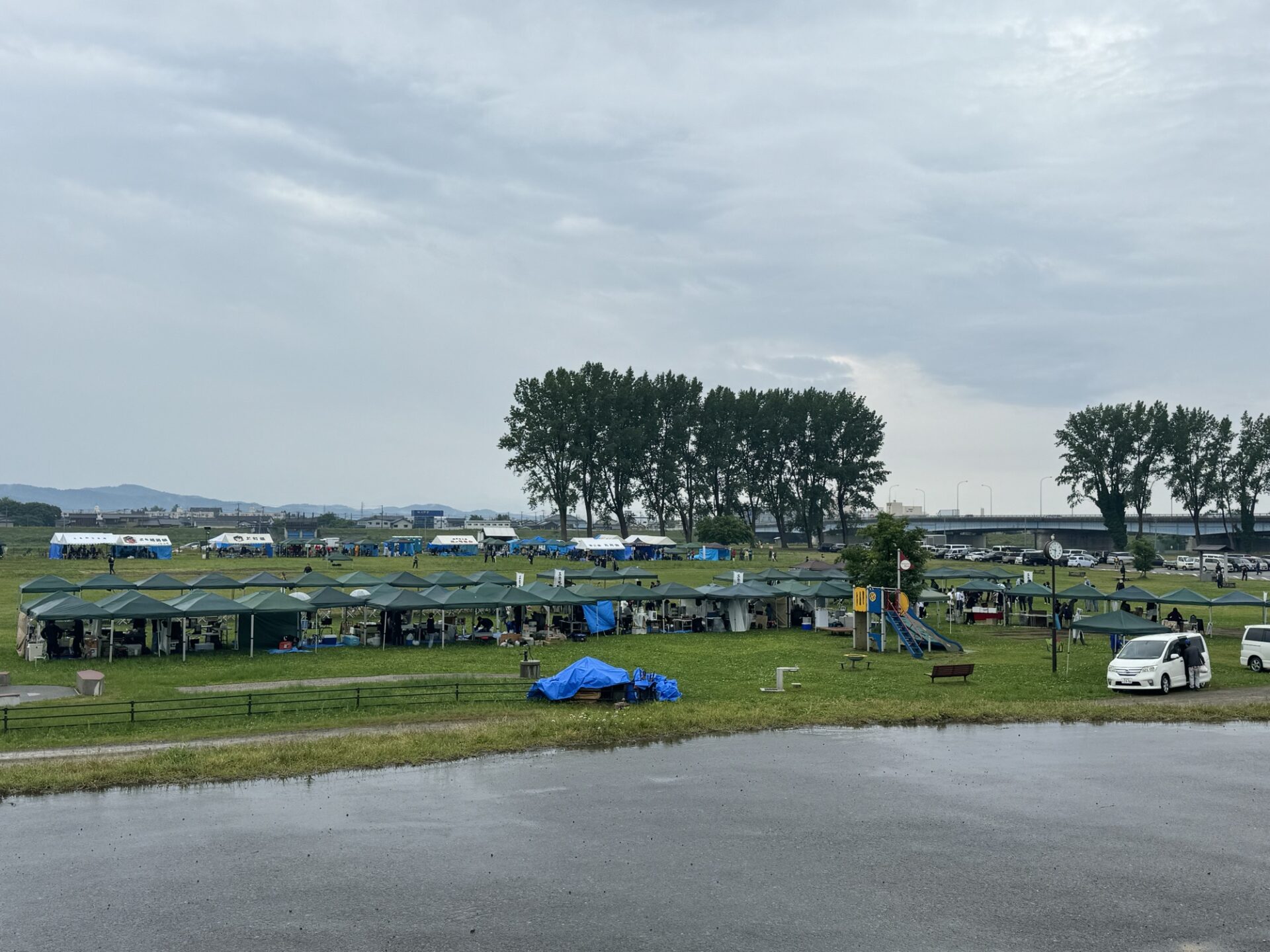 朝練中に緊急地震速報、三条凧合戦