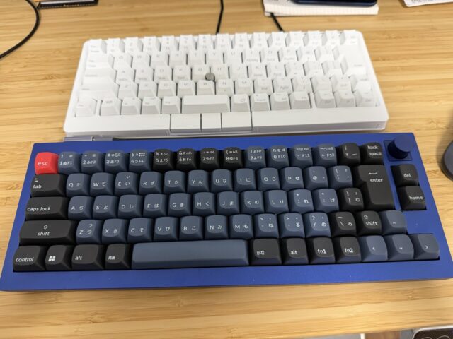 HHK StudioとKeychronのQ1 HEとQ2