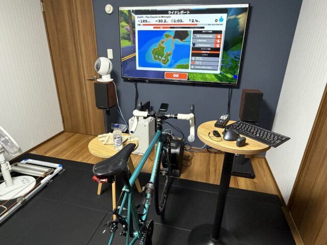 CYCPLUS T2スマートローラーの導入と家庭内LAN工事の検討