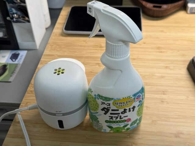 ダニアレルギーが治ったかも？