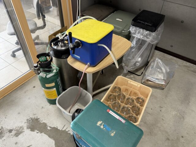 今年の夏の自宅飲みでは、19Lのビア樽を8人で飲み尽くす